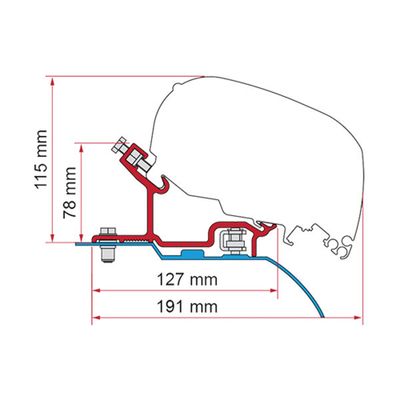 Kit Ducato/Jumper/Boxer H3 - Fiamma