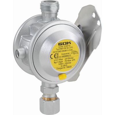 REGOLATORE 30MBAR FISS.PARETE UNIV.