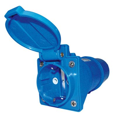 Adattatore corto spina CEE/presa Schuko - Carbest