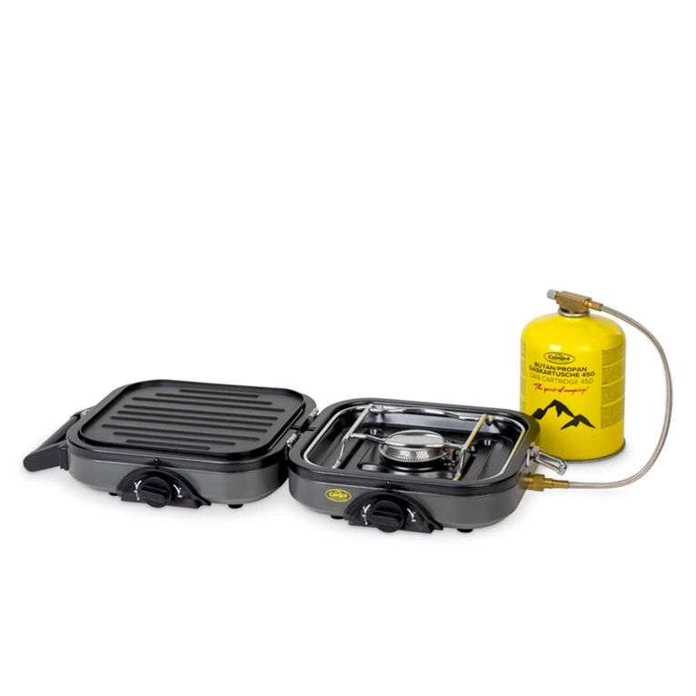 fornello a cartuccia pieghevole flap'n'cook 2x2,3 kw