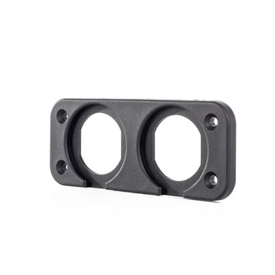 Placca frontale da incasso a 2 posti - Carbest