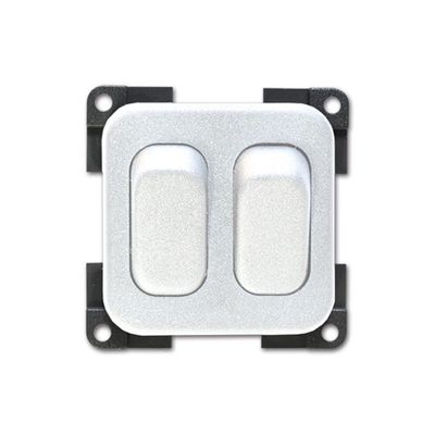 Doppio deviatore unipolare • bianco