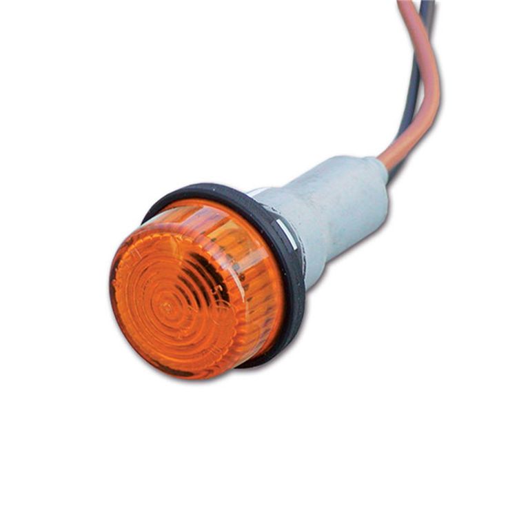 indicatore direzione tondo • arancio - hella
