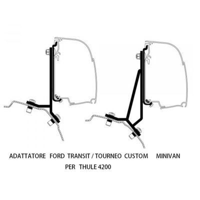 STAFFE PER FORD CUSTOM X THULE 4200 - Fiamma