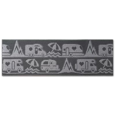 Tappetino Master Camp • 200 x 50 cm • grigio
