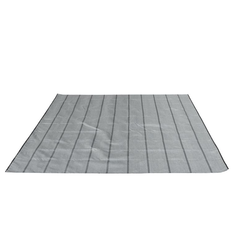 tappeto per veranda travley grigio 250x260 cm a righe