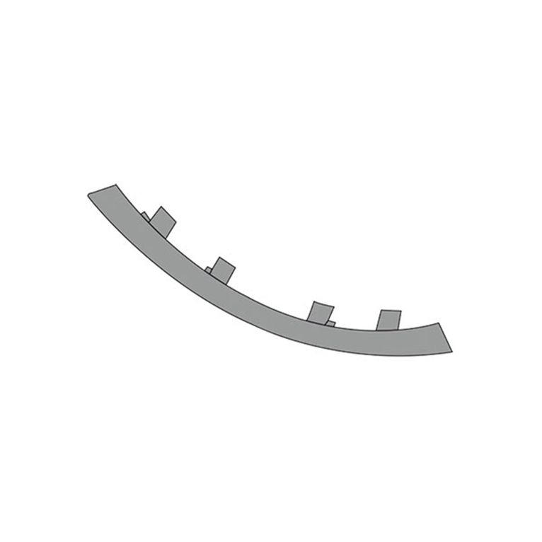 profilo angolare pvc 90° • 2,5 m