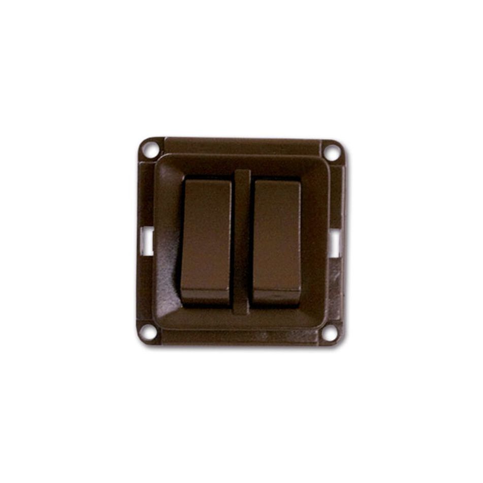 doppio-interruttore-mobil-plus-star-marrone