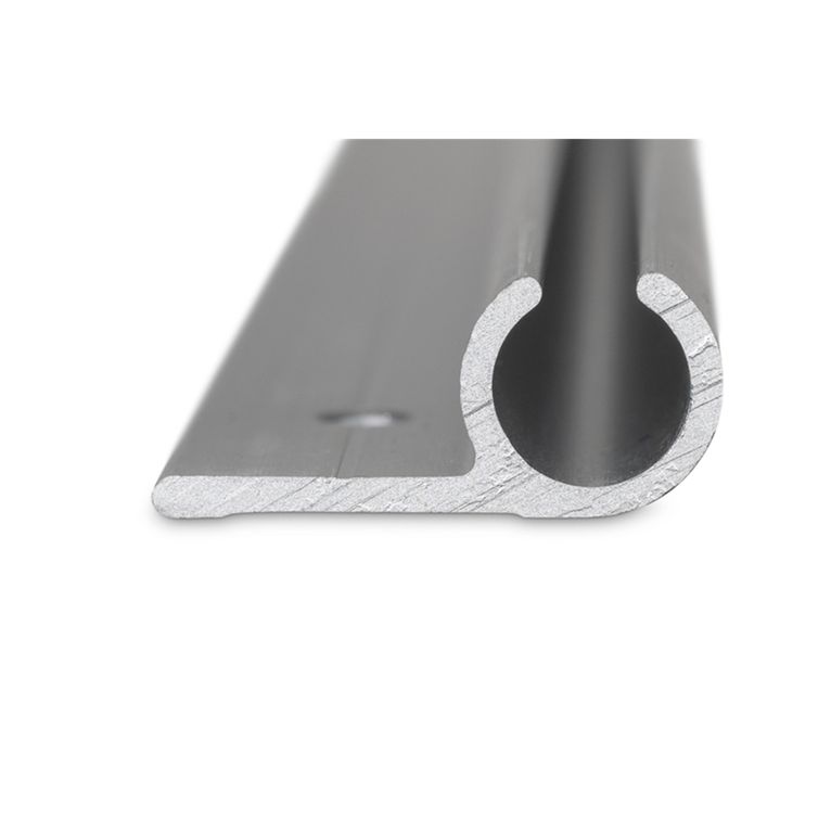guida keder 90° argento 1 m per keder ø5-8 mm