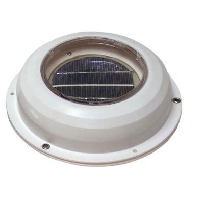 Ventilatore solare 215 mm con interruttore - Carbest