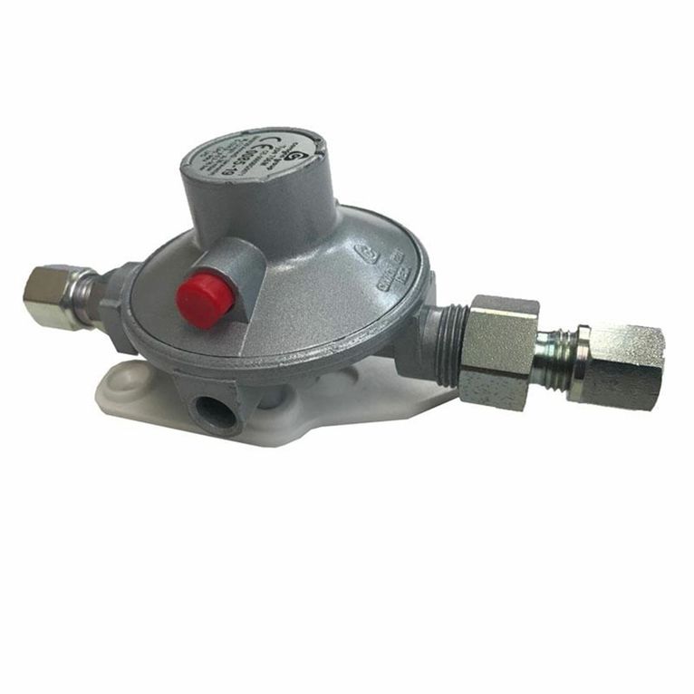 regolatore 30 mbar 1,2 kg/ora con raccordi