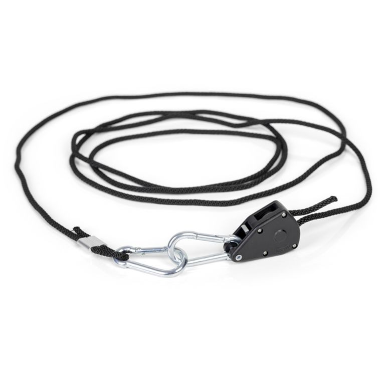 tirante elastico rapido jet rope 2 m ø4 mm nero