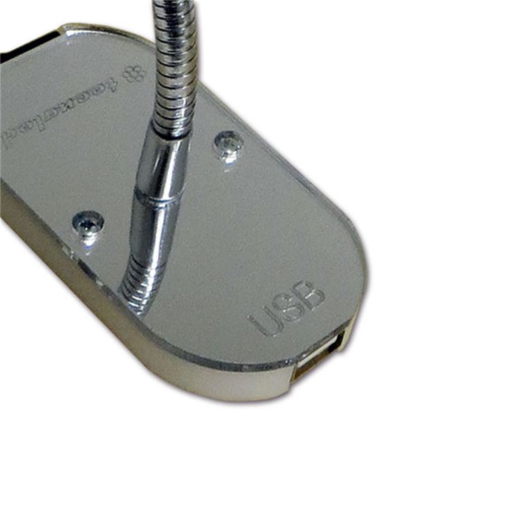 faretto • 1 led • luce bianca fredda • usb