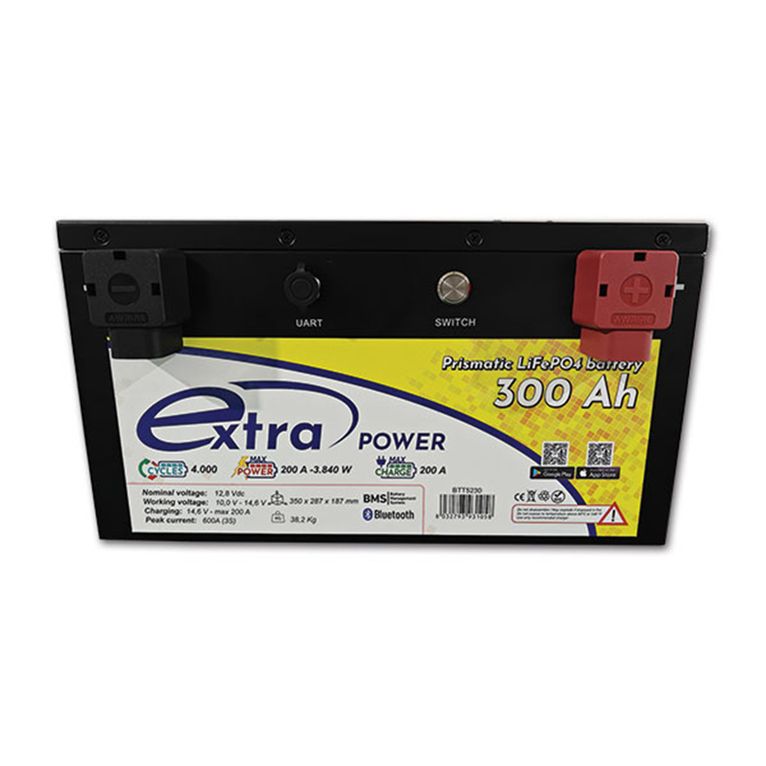 batteria lifepo4 extrapower • 300 ah