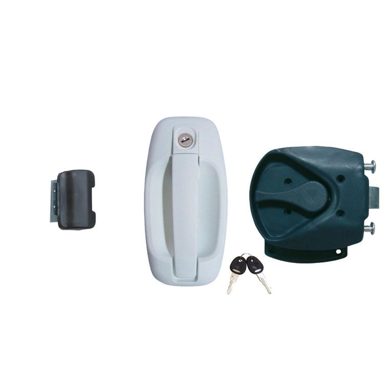 star-serratura bianca per porte parte int. pro tek - fap
