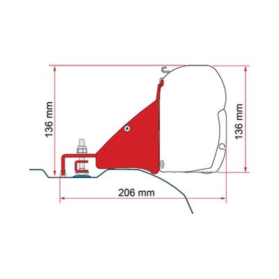 Kit Ducato 2006 L3H2 - Fiamma