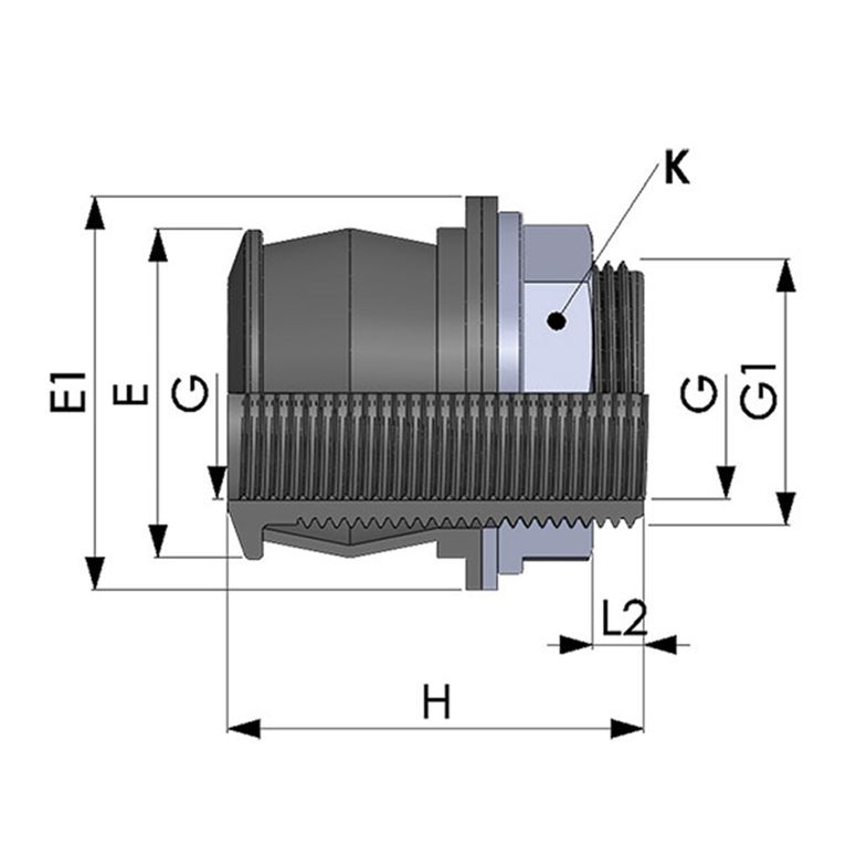 raccordo rapido innesto serbatoi • 1"" m - 3/4"" f