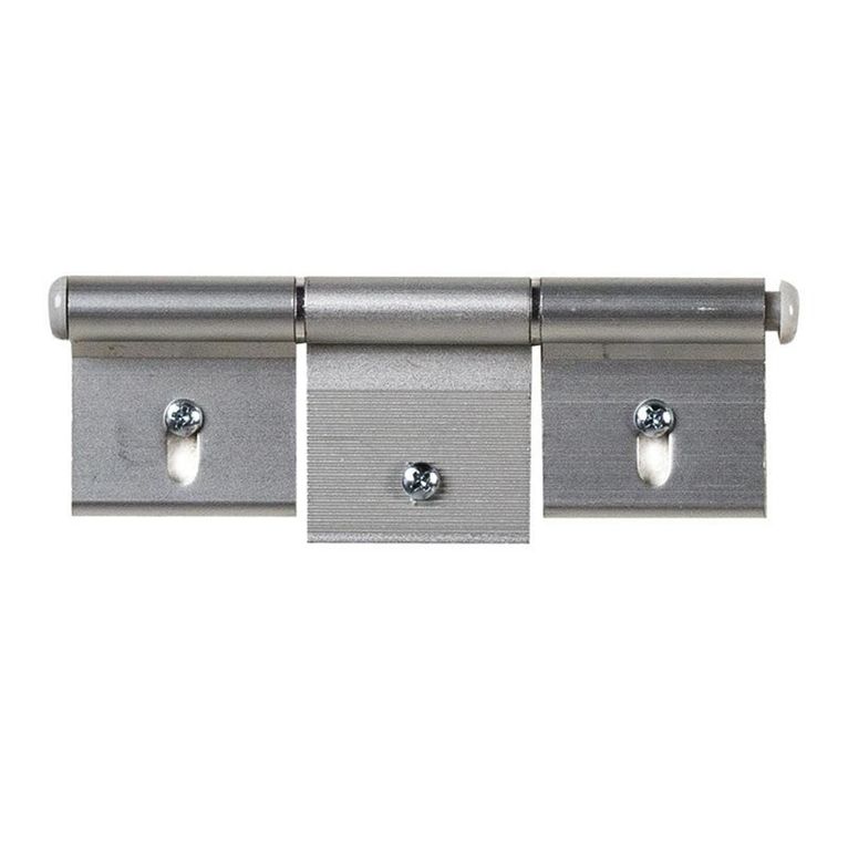 kit cerniera c11 48x40 + 2*43x40 anodizzata argento