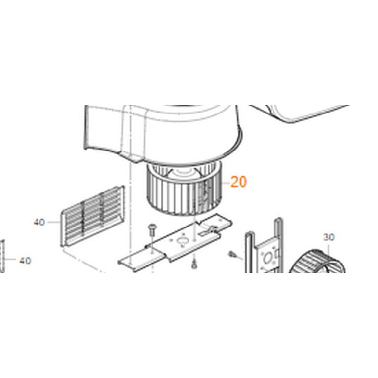 ventola condensatore per ventilator