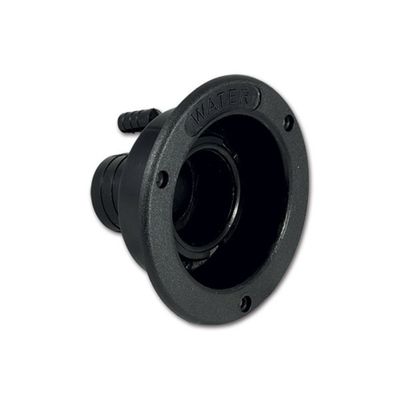Bocchettone acqua • Ø 40 • nero • sacchetto