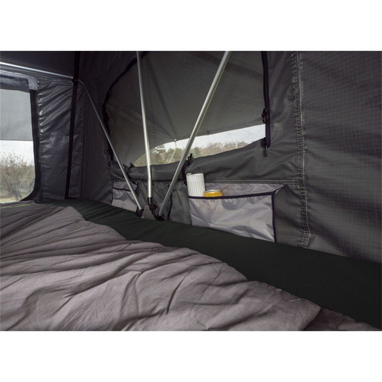 tenda da tetto wallaby 2 240x140x130 cm grigia