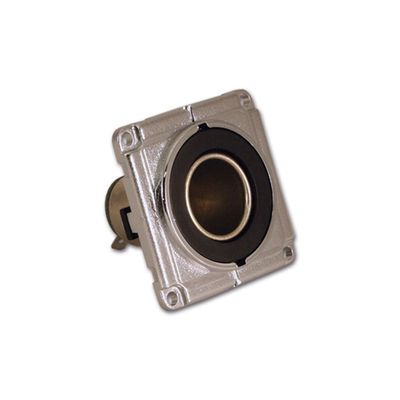 Presa DC Q10 • 12 V • nero e cromo