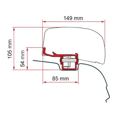 Kit VWT5/T6 - Fiamma