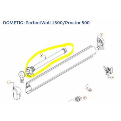MOTORE 230V X P500/750 - Dometic