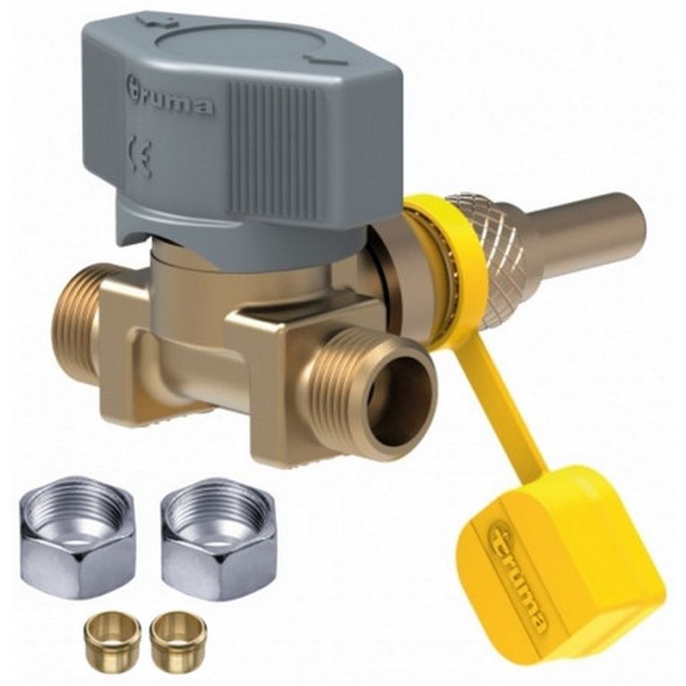 valvola deviazione c/attacco rapido blister