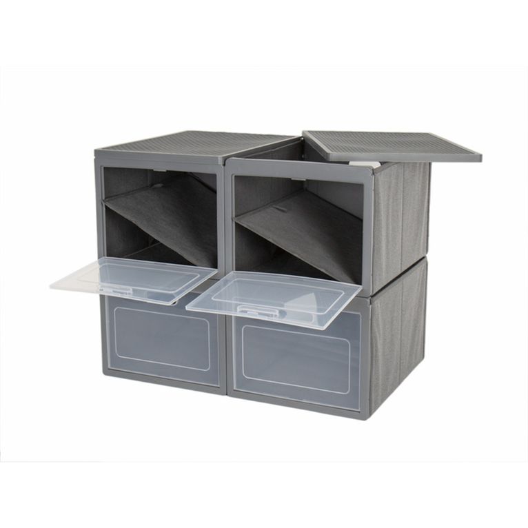 armadietto pieghevole box 4, 60x50x40 cm, 4 scomparti