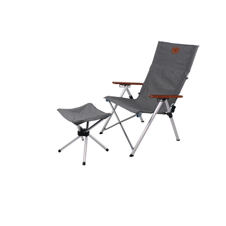 poggiapiedi per sedia joplin grigio melange 38x38 cm