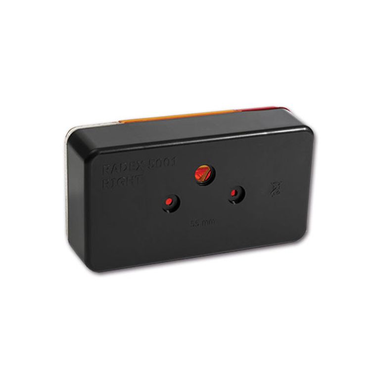 fanale universale targa/retronebbia • sinistro