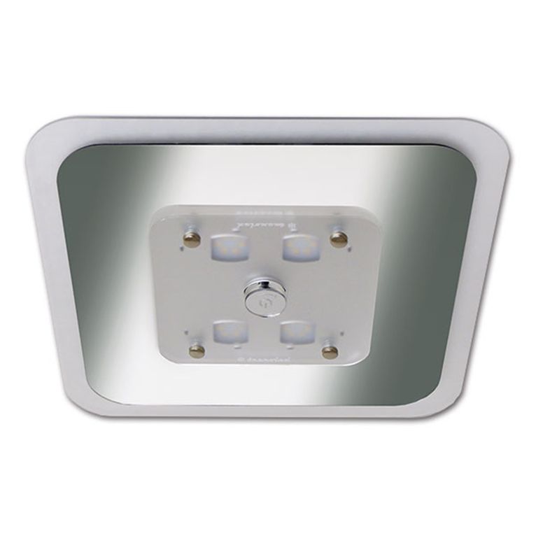 plafoniera reference quadrata • 24 led