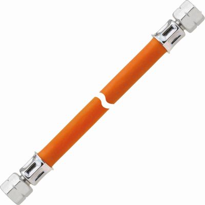TUBO GAS 80CM 10BAR GOMMA BLISTER