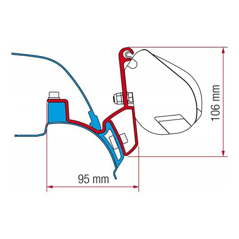 kit f35 pro vw t5 california dal 2003