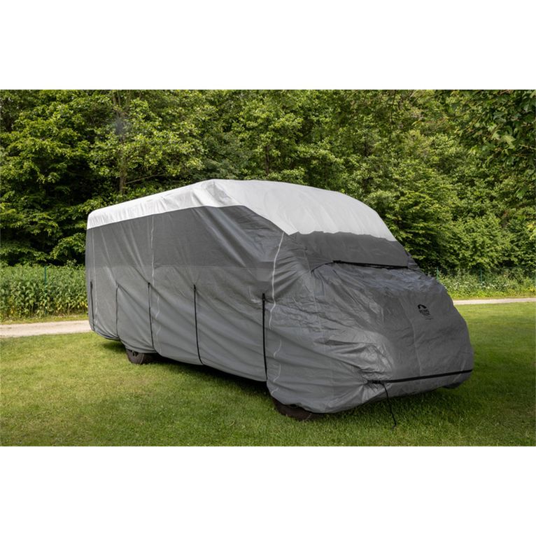 copertura caravan 640x230x220 cm grigio - reimo tent