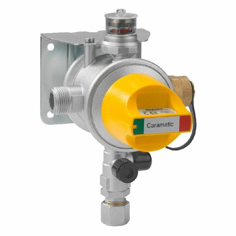 caramatic pro two regolatore pressione gas 30mbar 10mm.