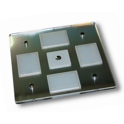 PLAFONIERA QUADRATE LED 12W 4000K I