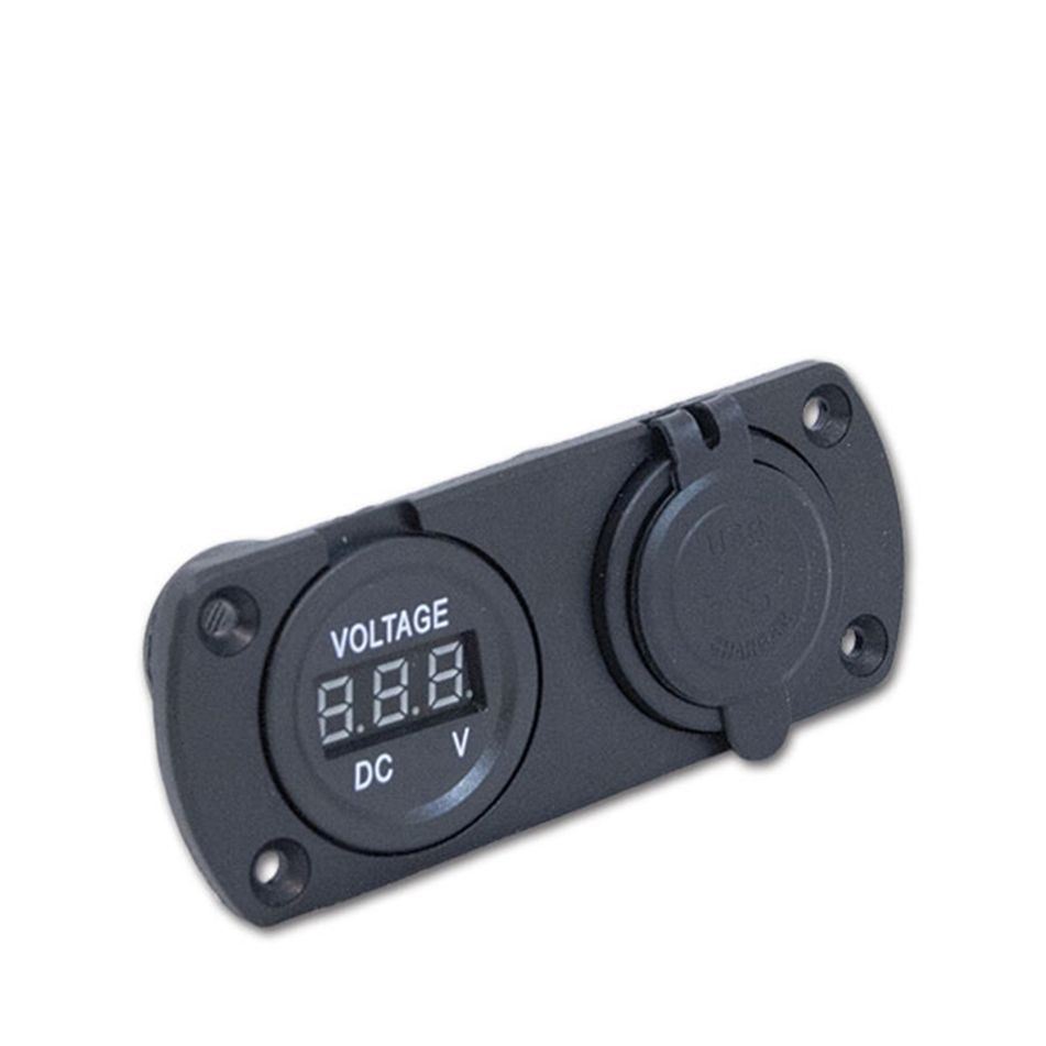 supporto-con-2-usb-e-voltimetro-star-5-v