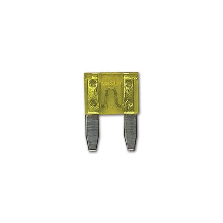 fusibile a lama minival - 20 a - giallo