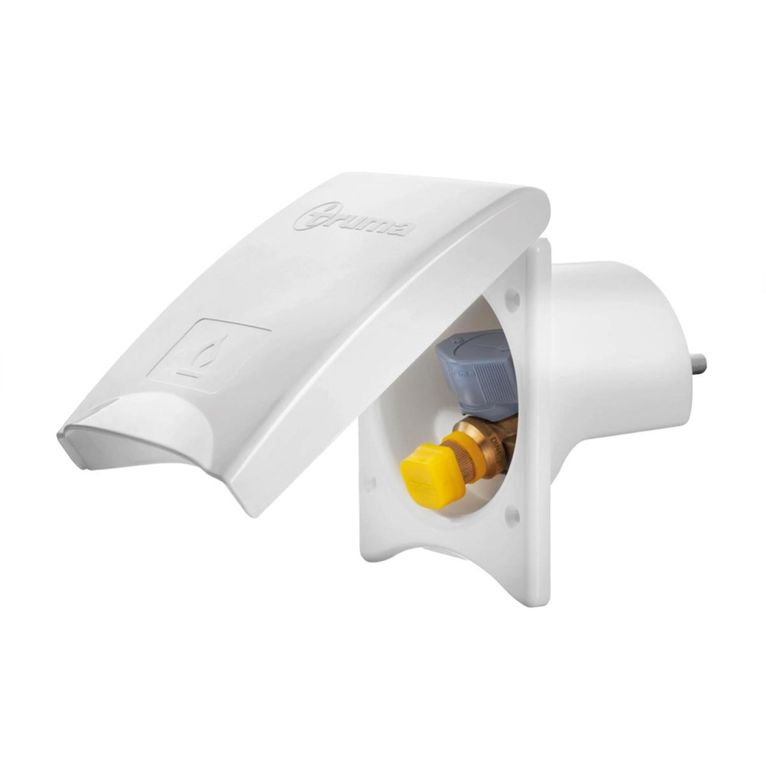 presa esterna gas truma bianca 23291-01