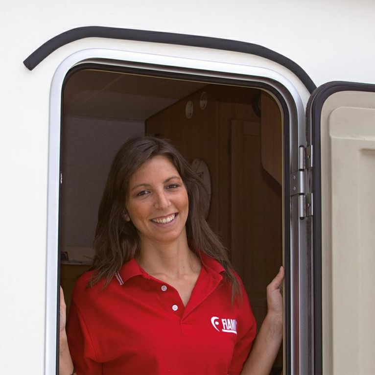 mini grondaia drip stop 75 black - fiamma