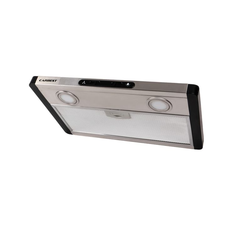 cappa aspirante 12 v 460x280x50 mm argento - carbest