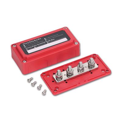 Barra di Connessione M8 Rossa - 300 A / 48 V