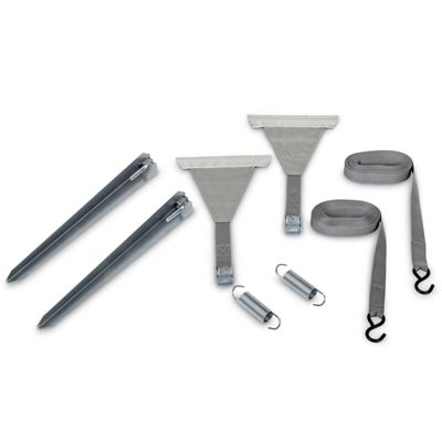 Set cinghie antivento per tendalini Fiamma e Thule