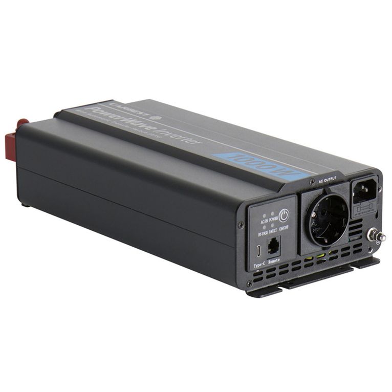 inverter onda sinusoidale powerwave 1000 w con usb-c