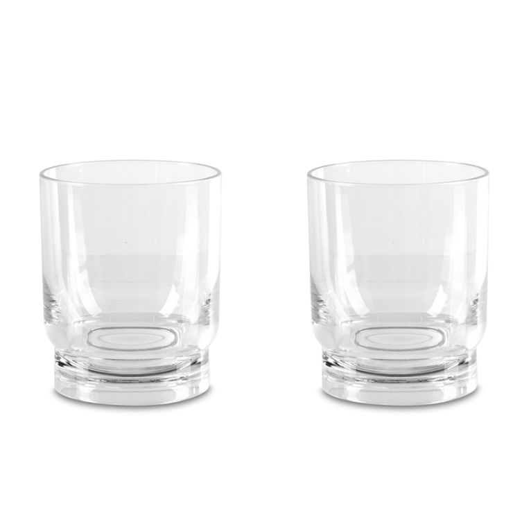 bicchieri succo/acqua olbia 265 ml, 2 pz, trasparenti