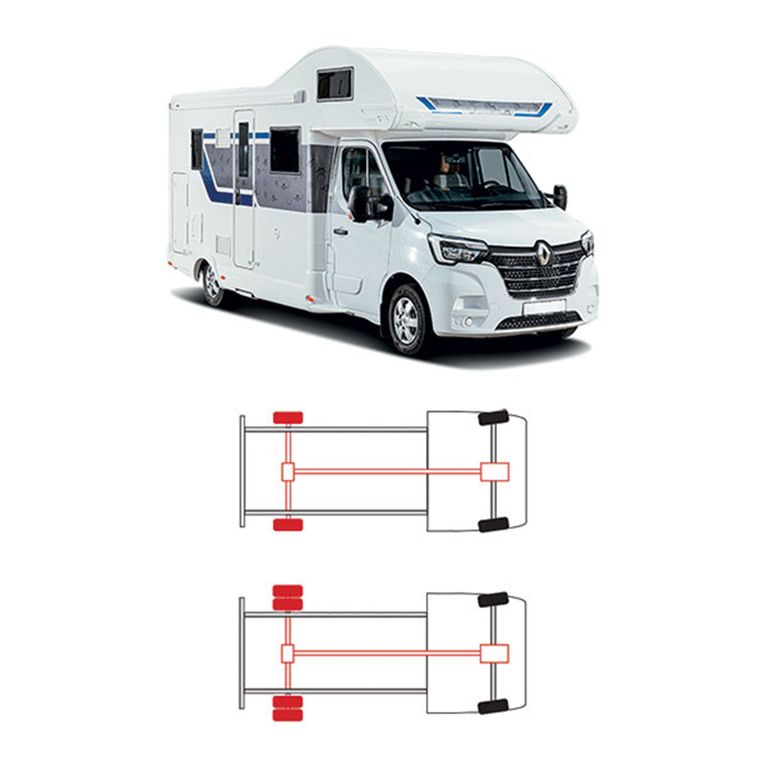 extratop master trazione posteriore • 6""