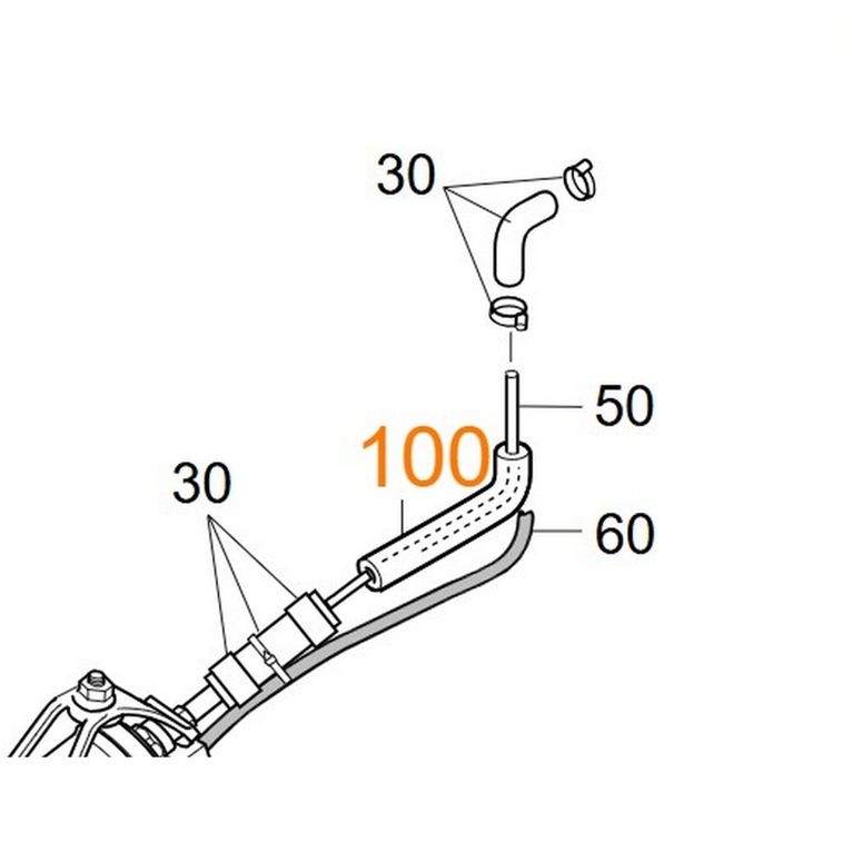 tubo isolante combi diesel 6(e) - truma