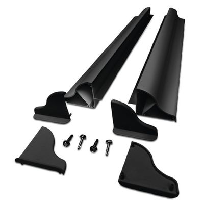 Set spoiler per pannello solare fino a 550 mm nero